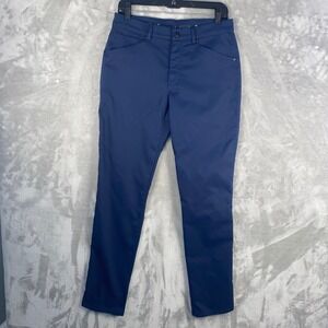 Myles Apparel Men's Navy Blue Chino Pants Size 30x32 "Made for Making Moves"